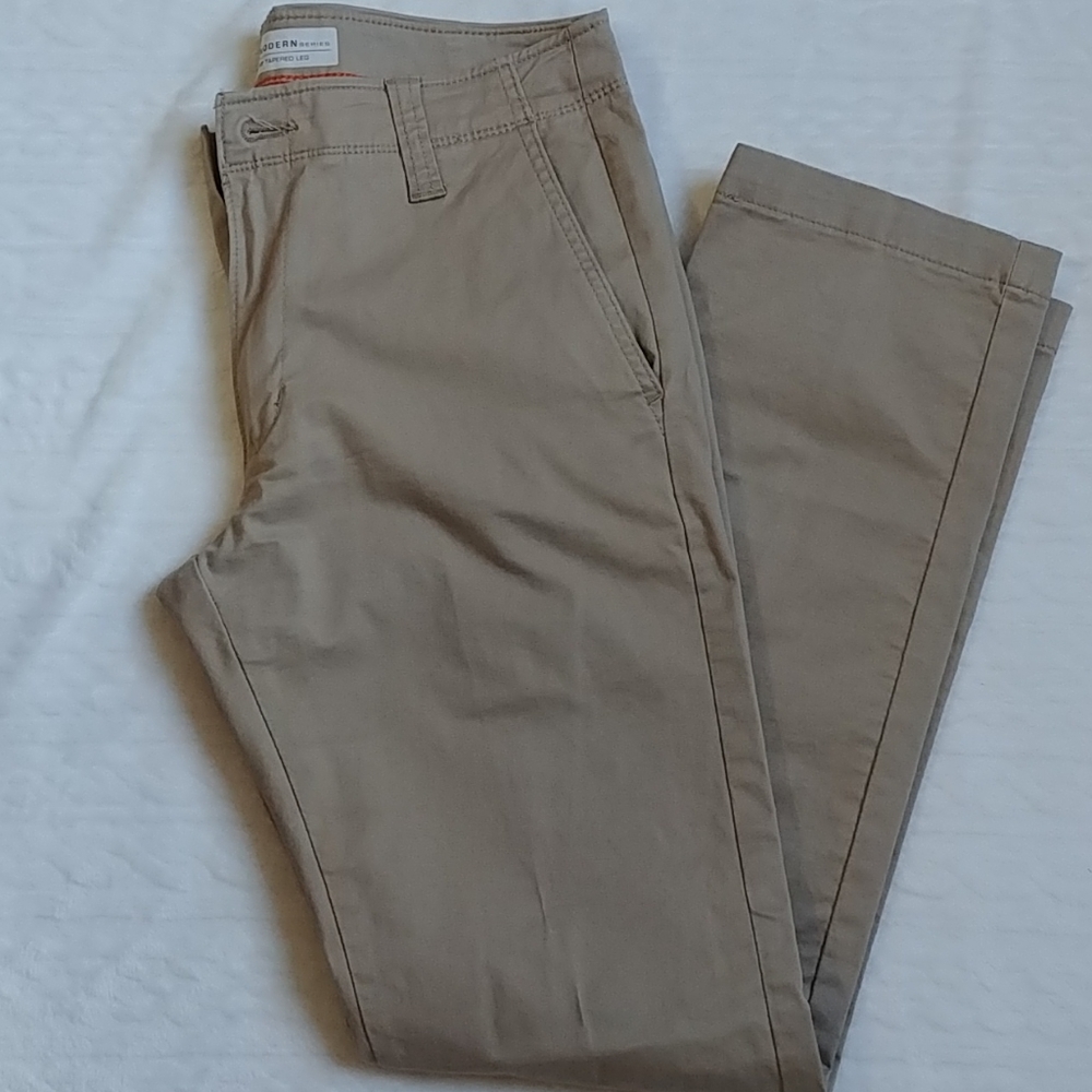 Lee slim fit tapered leg pants
